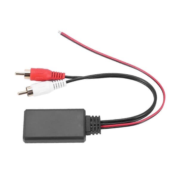 Bil Universal Trådløs Bluetooth Modul Musikadapter RCA Aux Lydkabel