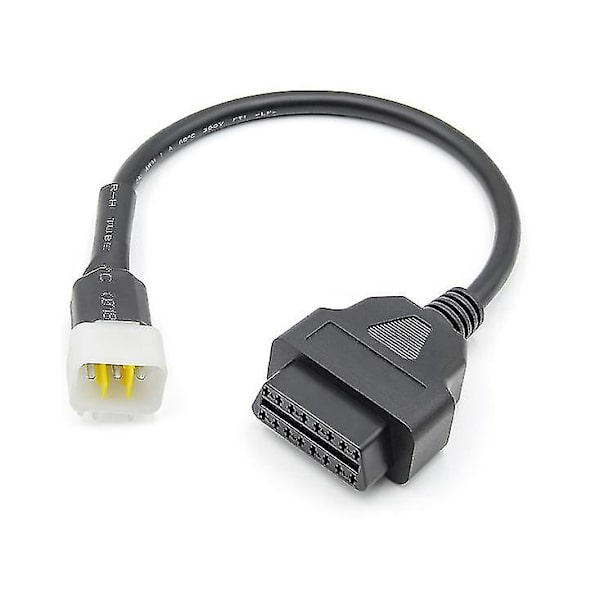 Diagnostik 6 Pin til Obd2 16 Pin Adapter Obd Diagnostisk Kabel til Delphi Ecu til Benelli Motorcykel Fejlfindingsstik