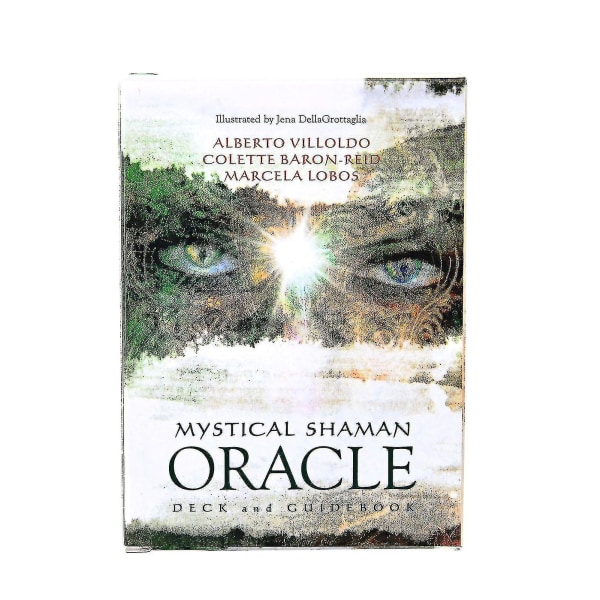 Mystical Shaman Oracle Cards - 64st/ set, färgglada och kostnadseffektiva presenter--(WR)
