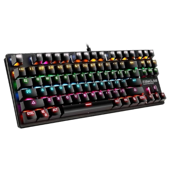 G50 kablet grønn akse Fargerikt Rgb Light Gaming Mekanisk tastatur for datamaskiner