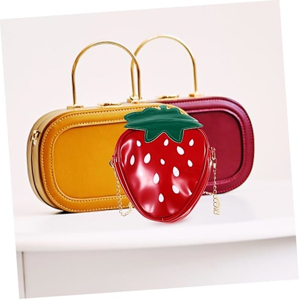 Frukt Skulder Bag Frukt Mobiltelefon Veske Frukt Kjede Veske Crossbody Bag Morsom Frukt Form Veske Frukt Håndveske Dame Veske Cross Body Bag