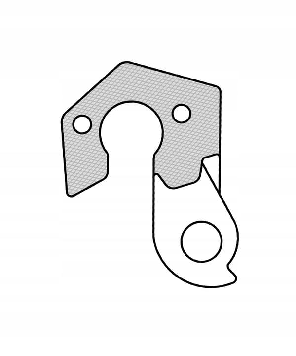 Derailleur Hanger for B'Twin Rockrider Decathlon Frame
