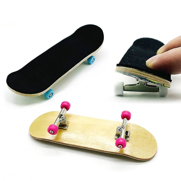 10 stk 29mm gripebrett lastebiler finger skateboard dekk med muttere med nøkkel skrutrekker for finger