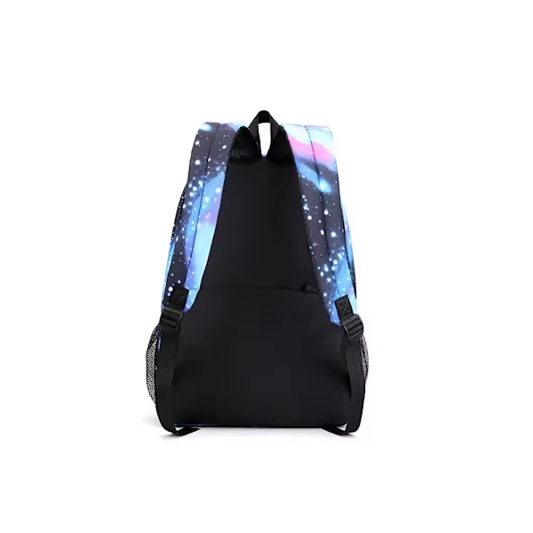 Ny CR7 Rygsæk 3-delt Student Skoletaske Canvas Lynlås Laptop Taske