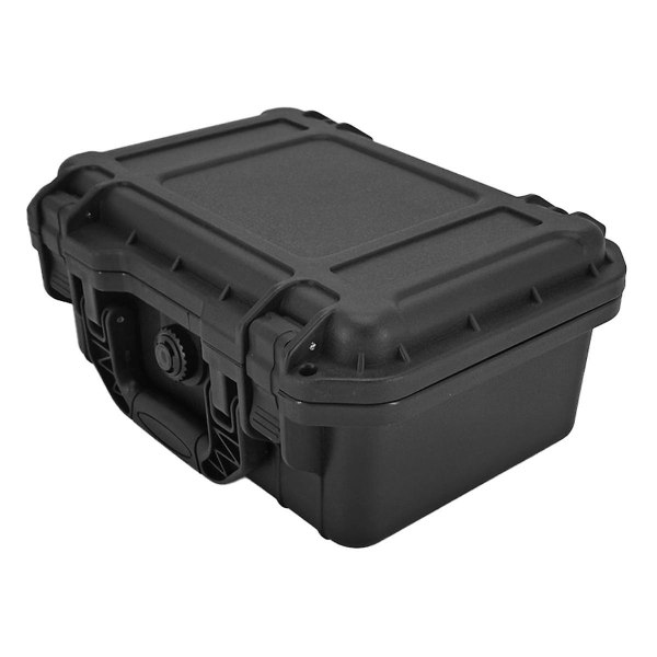 Værktøjskasse Sikkerhedsbeskytter Box Organizer Hardwareopbevaring Værktøjskasse Slagfast udstyr Instrumentkasse Black