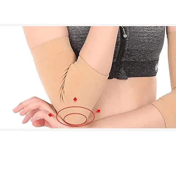 1 par Underarm Tattoo Cover Up ærmer Bånd Concealer Support .anti Ultraviolet, udendørs sport