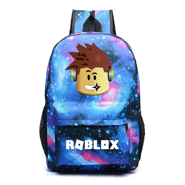 Barn Unisex Roblox Ryggsäck Ryggsäck Skolväskor B