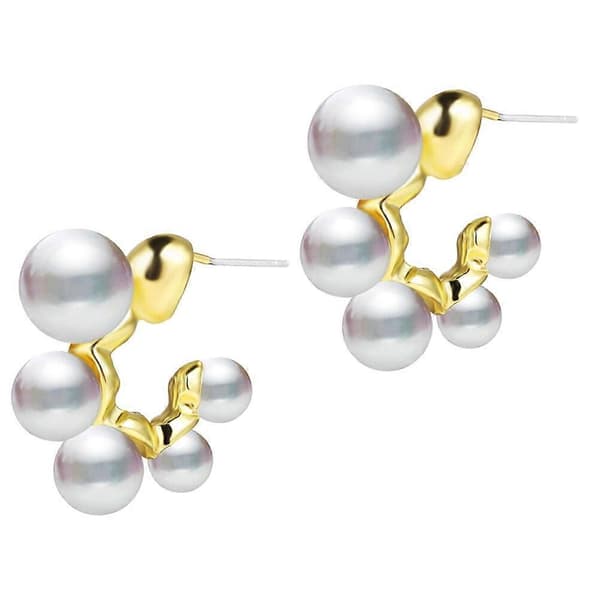 Statement Øreringe Stud Øreringe Imitation 1 Par Dekorative til Daglig Brug Multi-color