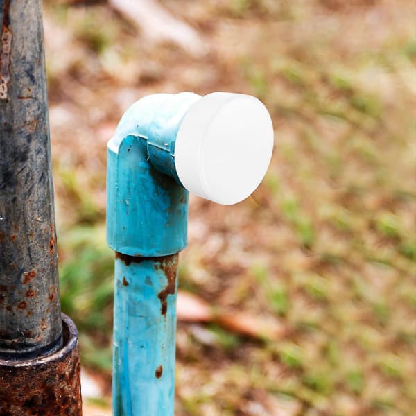 2 stk. rør endestykker PVC rør endepropper rørkoblinger muffe vannrør avløpshette rør endetetningshette adapter sprinklerhetter