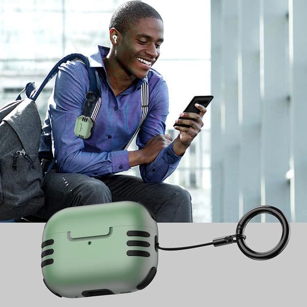 Compatible Protective Case for Second Generation Wireless Headphones Bluetooth Headphone Case navy blue