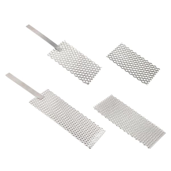 Platineret Titaniumnet Titanium Anode Smykkeplating Værktøjsgitter til 5cmx10cm No handle