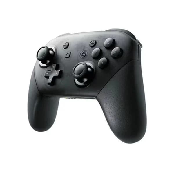 NS Switch PRO langaton Bluetooth-ohjain herätyksellä+NFC+normaalilla tärinällä Black