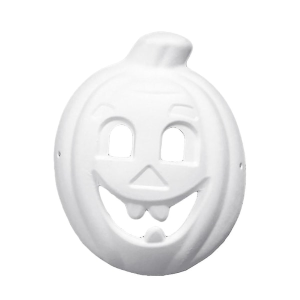Tyhjä värillinen maalaus naamio Cosplay Pulp Mask päiväkodin tee-se-itse tarvikkeita Jikaix Pumpkin**