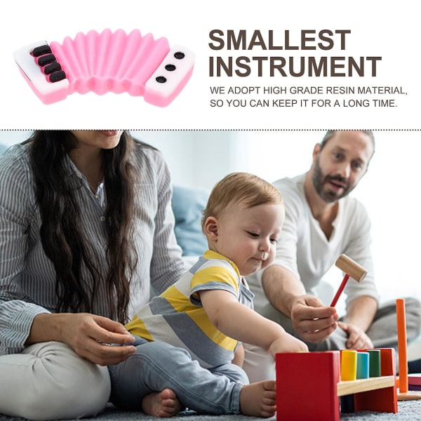 20 kpl Mini-musiikkiornamentti Mini-taloinstrumentit Hartsi-instrumenttimalli Mini-talon rekvisiitta