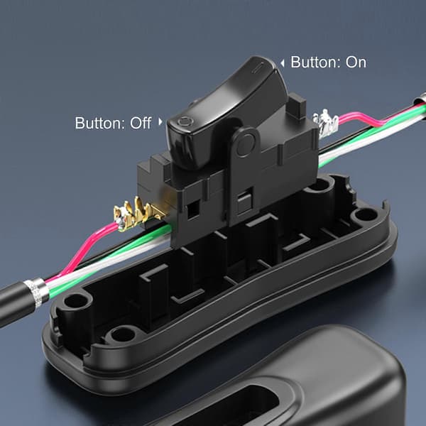 30-500cm 30Mbps Datakabel USB til USB Kabel USB Han til Han Ladekabel med On Off til USB Ventilator Telefon 30cm up