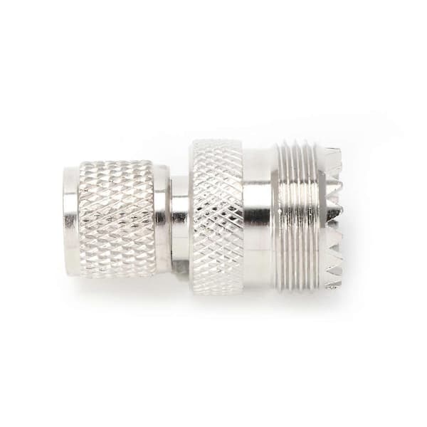 Mini UHF hann til UHF hunn rett RF-kontakt koaksialomformeradapter