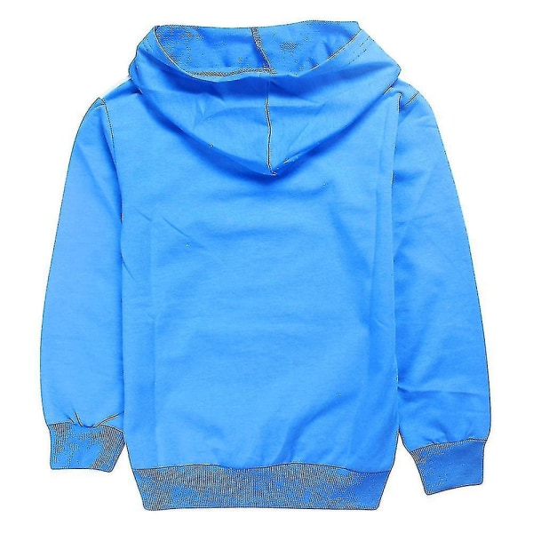 Barn Gutter og Jenter Sonic Hoodie Hettegenser Genser Hoody Topper Shzev Dark Blue 13-14 Years