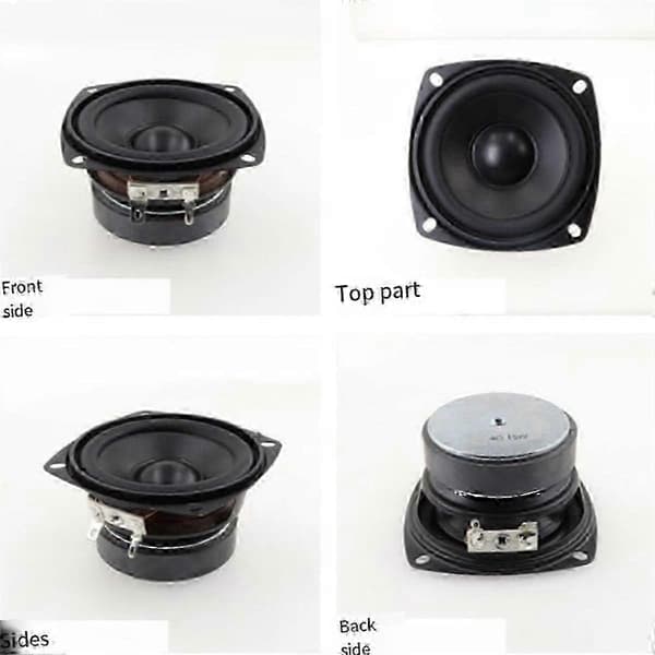 ABS 3 tommer 15W subwooferhøjttaler 4 Ohm til forbedret bas i brugerdefinerede lydopsætninger