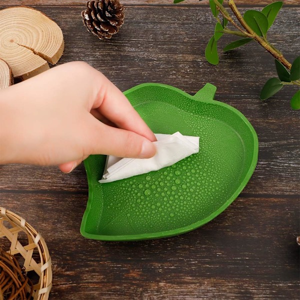 2PCS Blad Reptil Mat Skål Reptil Matare Lämplig för Sköldpadda Majsorm Reptil Husdjur Dricka och Äta 2 År Gammal Blanco 8