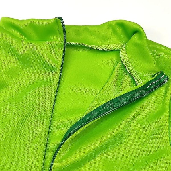 Sjov Mike Wazowski Halloween Purim Kostume Børnejumpsuit Monster University 3stk 1sæt M