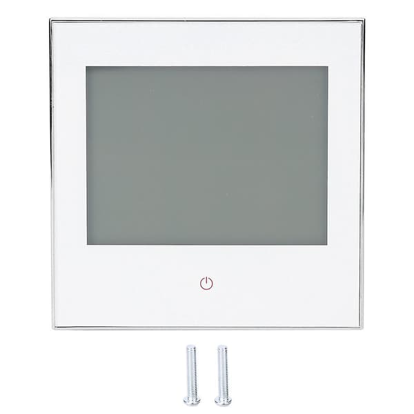 Termostat Rumstemperaturregulator Veckoprogrammerbar LCD Pekskärm 3A AC110‑230V