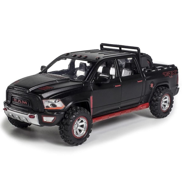 Dodge Ram Trx 1:32 Off-road Pickup Truck Alloy Sound-light Car Model Children Toy Black