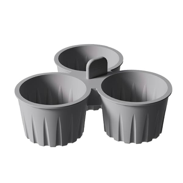 Silikonbakeform – for desserter og snacks – for familien Grey