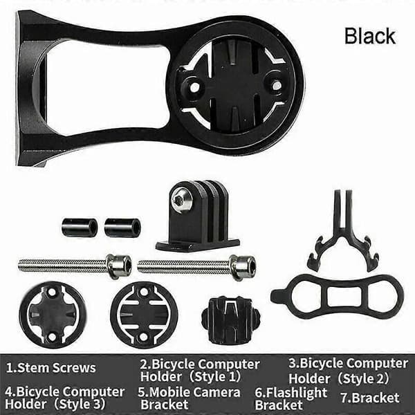 Bedste Tek Garmin Edge Extended Front Mount til Gopro Cykelstyr til Niteride