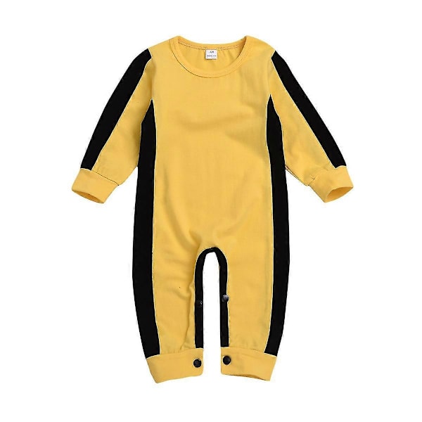 Baby Bruce Lee Dress, Nyfødt Baby Jumpsuit 70