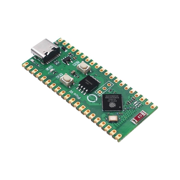 For Pico W Development Board ESP32-S3 Dual-Core WiF Bluetooth-erstatning for PicoW,B Green