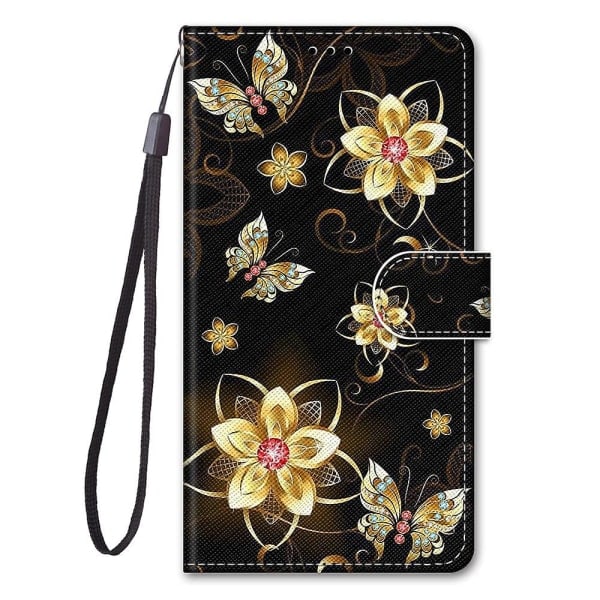 SQBB Etui til Xiaomi Redmi Note 10 Pro/ Pro Plus cover Magnetiske Kort Slots Kreativt Pensies Mønster Etui Coque