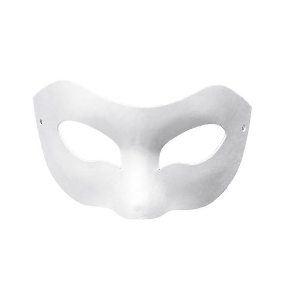 Tyhjä värillinen maalaus naamio Cosplay Pulp Mask päiväkodin tee-se-itse tarvikkeita Jikaix Zorro