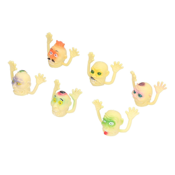 Mini Finger Puppets Spratt Monster Halloween Finger Puppets Leksak för Party Barn Present