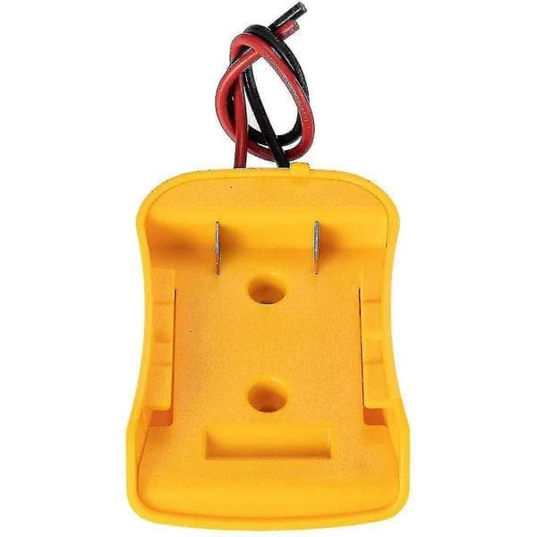 Batteriadapter for Dewalt 20v batteri 18v dokkingstrømkontakt