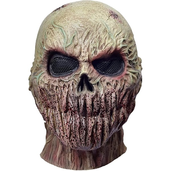 Scary Halloween Zombie Mask Realistic Horror Mask Novelty Costume Party Latex Full Head Mask Creepy Cosplay Props