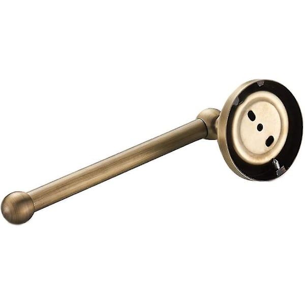 Antik Messing Papirholder Toiletpapirholder Retro Kobber Vægmontering Toiletpapirholder