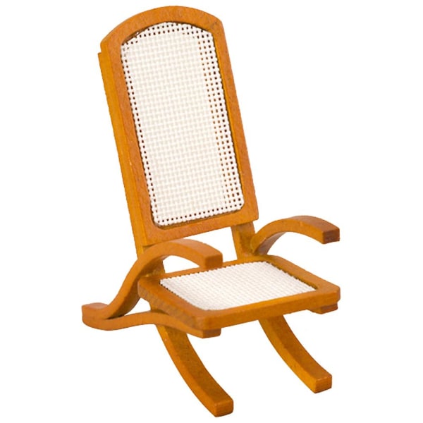 Simuleret Beach Longue Model Mini House Miniature Deck Chair Model Mini Beach Chair