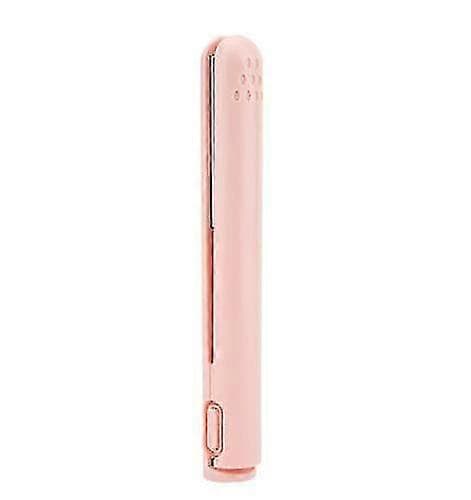 Mini Dobbeltformål Krøllejern 2 I 1 Hårkrøller Bærbart Hårstylingværktøj pink