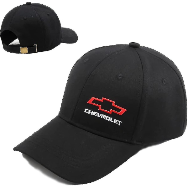 Kompatibel för Chevy Hattar, Racing Hat Baseball Kepsar För Herr och Dam Hat Cap Unisex Kompatibel med Chevr Tillbehör (kompatibel Wi