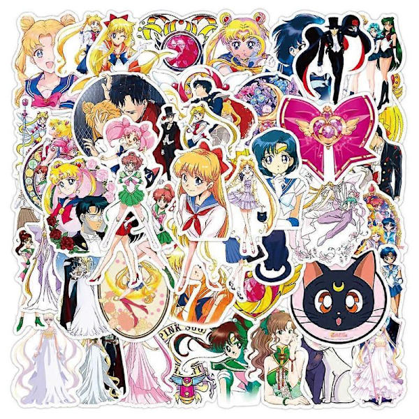 50 animerede klistermærker (stil 8)