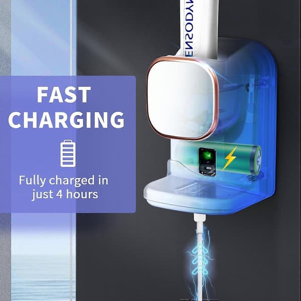 Automatic Toothpaste Dispenser, Wall Mounted Toothpaste Dispenser, Electric Toothpaste Dispenser for Bathroom Shower Families