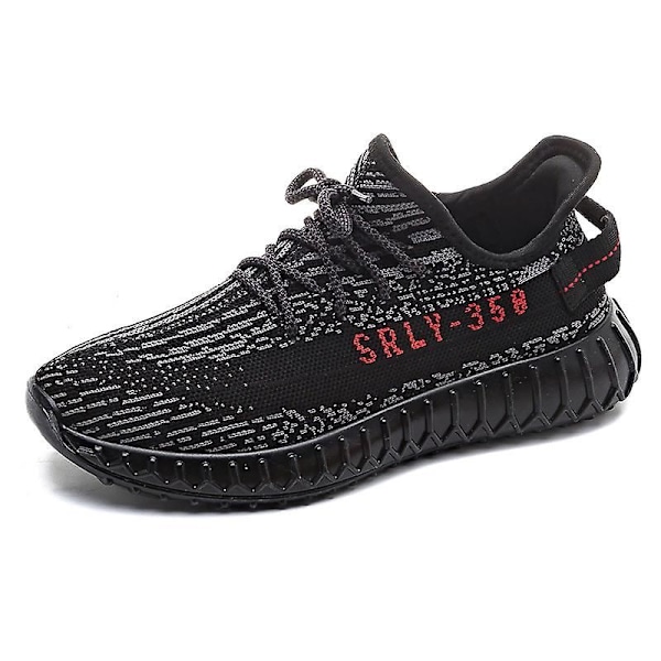 Herre Sport Løpesko Pustende Sklisikre Sneakers Yf350 black 42