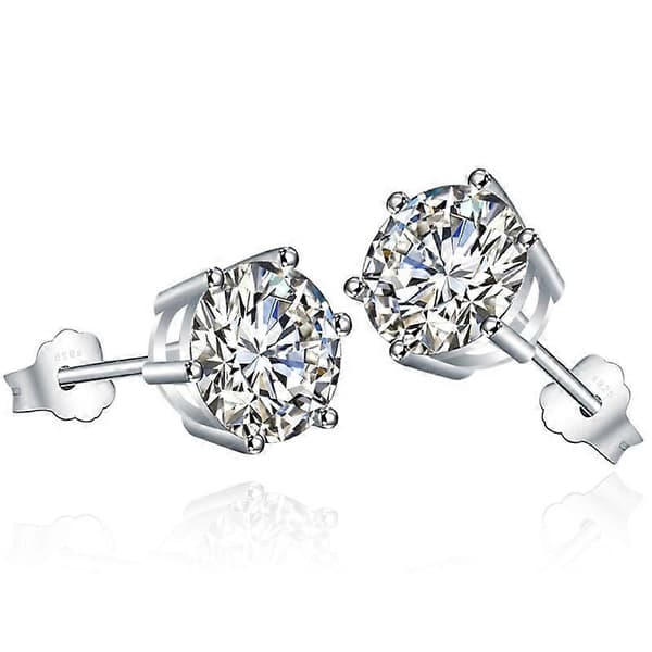 Øreringe S925 Sølvøreringe 925 silver 7mm