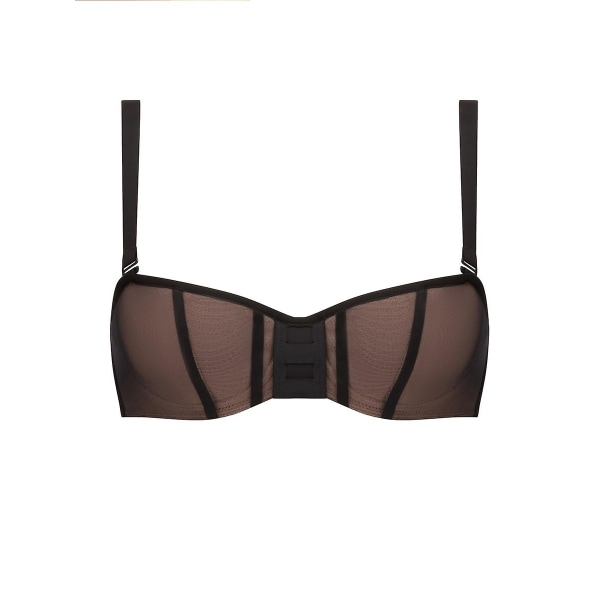 Accent Bandeau-vaahtomuovi rintaliivit Black 36C