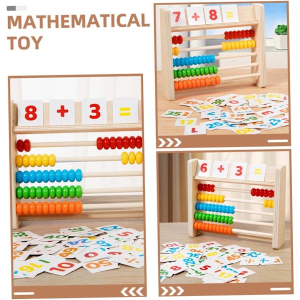 1 sett matematikk abacus student abacus profesjonell abacus kolonne abacus skolemateriell hjerneutviklingsleketøy