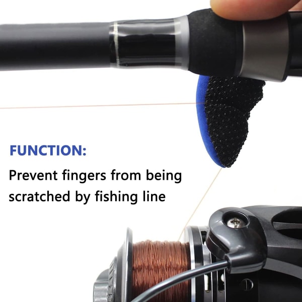 Fiske Fingerskydd | Vattentät anti-halk fiskehandske, fiskehandske med ett finger Fingerskydd med resårband för dagligt arbete (2 färger)