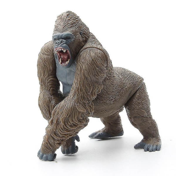 15 cm Gorilla King Kong Action Figuuri Simulointi Eläin Pvc Toimintafiguuri Series Lelumalli Nukke Lahja lapsille brown