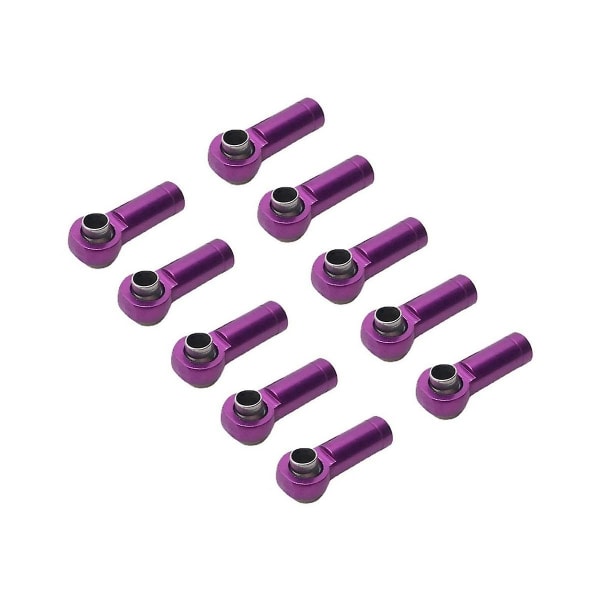 10 st M2.5 Länkstång Länkstångsände Ledkula För A959 12428 144001 C14 C24 Mn D90 Mn99s Uppgradering Purple