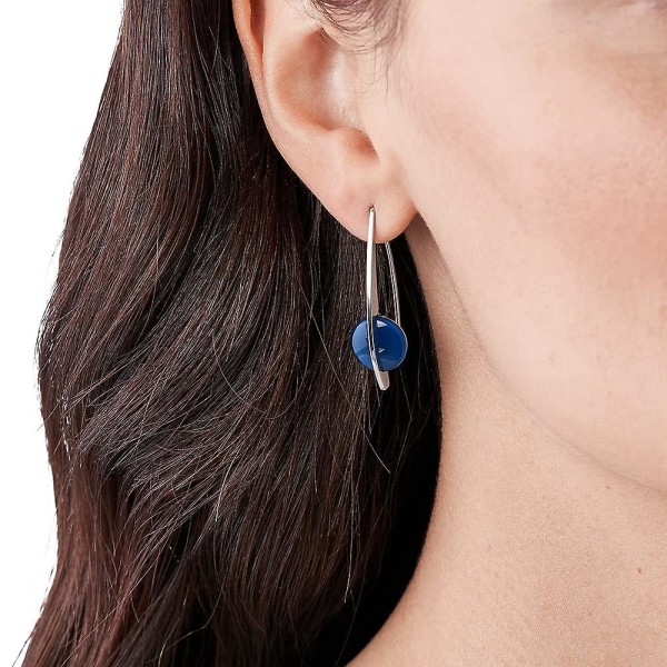 Kvinnors örhängen i rostfritt stål med öronkrok