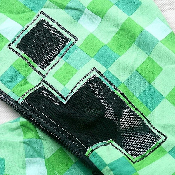 Minecraft Zip Up Hoodies för Pojkar och Flickor 4-14 År upper garment 150cm